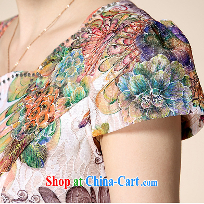 Mr Ronald ARCULLI is new, Retro elegant refined and stylish beauty lace cheongsam dress female sung lim bird 2015 delivery package mail Bong-tail flowers XXXL, Sung Lim, birds, and shopping on the Internet