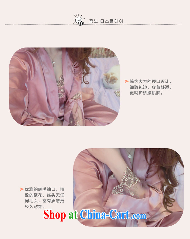 A spring and summer burglary, silk embroidered long-sleeved pajamas women clothes sexy silk sling robes 3 piece cherry toner color code pictures, price, brand platters! Elections are good character, the national distribution, so why buy now enjoy more preferential! Health