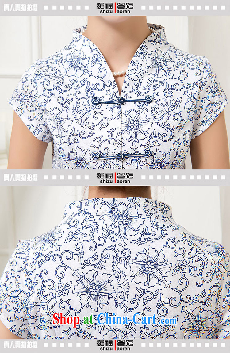 Adam 15 elderly new summer, beauty, Ms. short-sleeved Chinese boutique women's clothing ethnic clothing C 1393 Pictures/1393 4XL pictures, price, brand platters! Elections are good character, the national distribution, so why buy now enjoy more preferential! Health