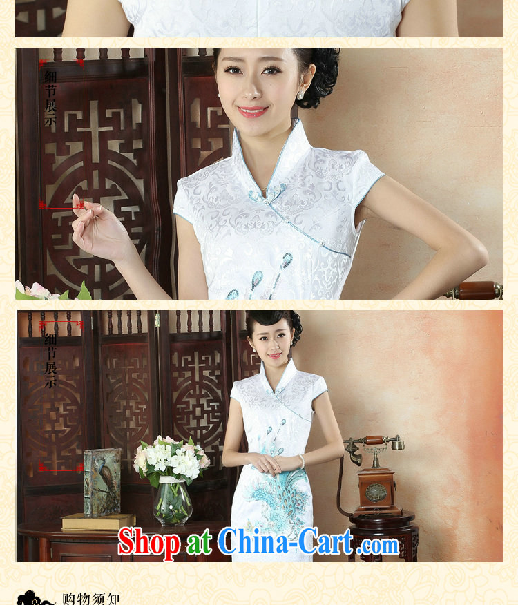 Bin Laden smoke new cheongsam dress summer retro daily Chinese, for national wind women's clothing improved cotton dress as shown color 2 XL pictures, price, brand platters! Elections are good character, the national distribution, so why buy now enjoy more preferential! Health