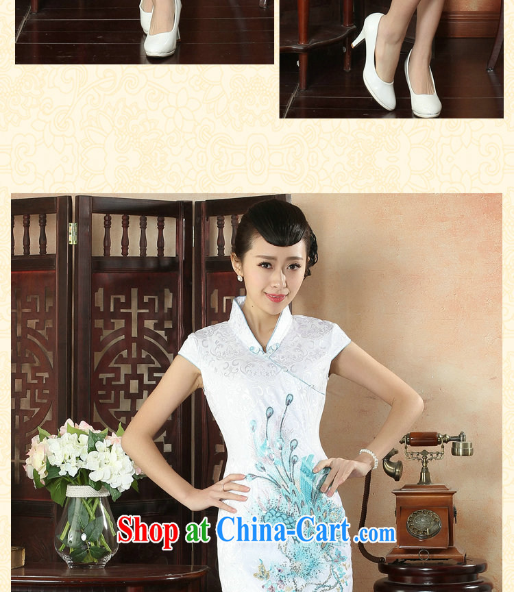 Take the new cheongsam dress summer retro daily Chinese, for national wind women's clothing improved cotton dress as shown color 2 XL pictures, price, brand platters! Elections are good character, the national distribution, so why buy now enjoy more preferential! Health