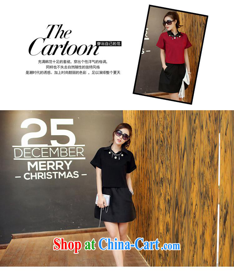 Ya-ting store short skirt snow woven shirts summer stylish new women with simple round-collar short-sleeved solid two-piece 100 to the necklace Uhlans on XL pictures, price, brand platters! Elections are good character, the national distribution, so why buy now enjoy more preferential! Health