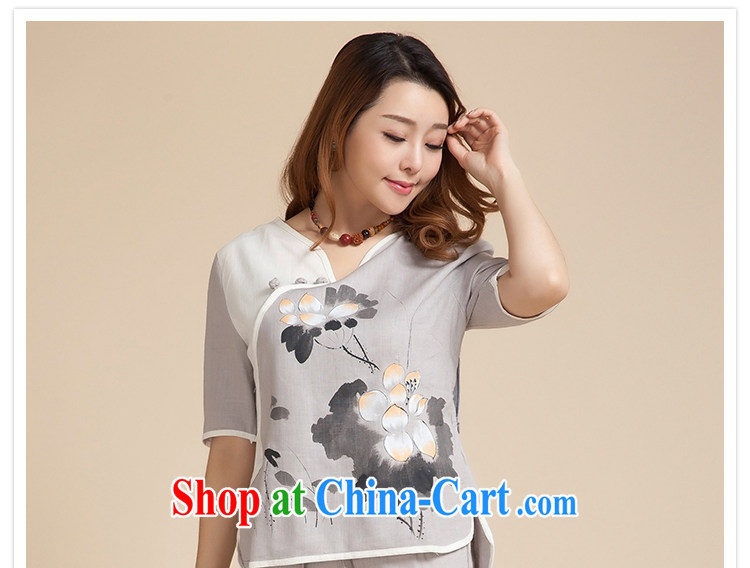 Jack And Jacob JIEYA - WOLF Tang Women's clothes cotton mA short-sleeve summer T-shirt, cotton MA Fashion, long, short, install package summer stars, light gray, T-shirt XXL pictures, price, brand platters! Elections are good character, the national distribution, so why buy now enjoy more preferential! Health