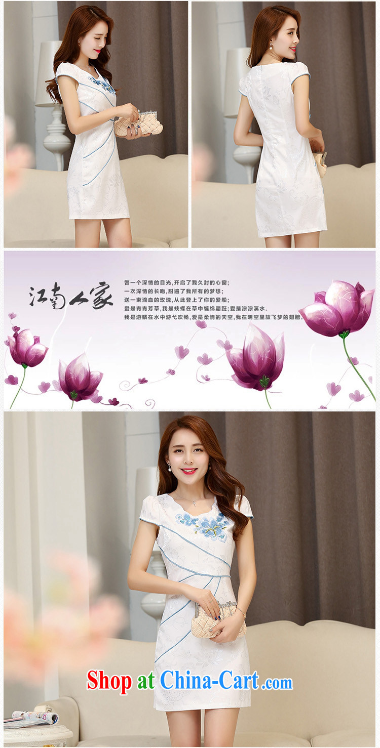 The sub-cabinet dresses summer pack and skirt, long, short cuff improved cheongsam dress short skirt Hester Prynne XXL pictures, price, brand platters! Elections are good character, the national distribution, so why buy now enjoy more preferential! Health