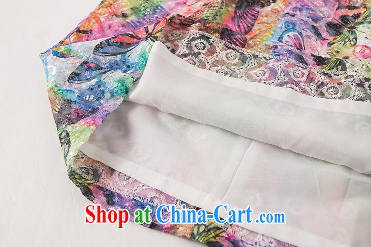 Ya-ting store summer 2015 new Chinese Chinese qipao Palace style cheongsam dress ethnic wind picture color XL pictures, price, brand platters! Elections are good character, the national distribution, so why buy now enjoy more preferential! Health