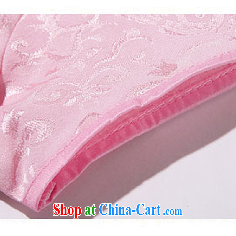 Flowers, summer dish with new dresses, Retro and fresh Chinese to Butterfly cheongsam dress JE RA 044 6908 pink XL, badminton world, shopping on the Internet