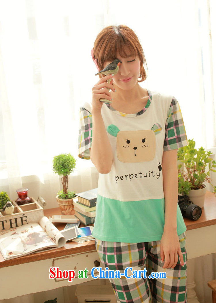 Badminton World new cotton short-sleeved small dog cartoon couples replace pajamas clothes FA R 1013 6619 green L pictures, price, brand platters! Elections are good character, the national distribution, so why buy now enjoy more preferential! Health