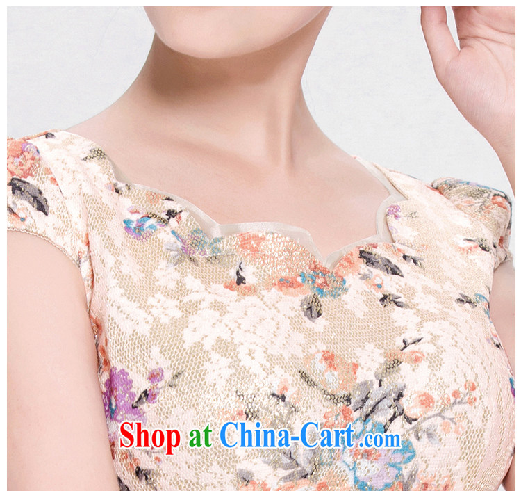 The proverbial hero once and for all -- spend the spring and summer, composite lace dress sexy beauty fashion round collar Ethnic Wind Light yellow 2XL pictures, price, brand platters! Elections are good character, the national distribution, so why buy now enjoy more preferential! Health
