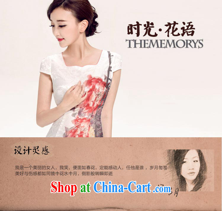 once and for all and take proverbial hero unanimously arts China wind summer female daily improved national wind dresses summer white L pictures, price, brand platters! Elections are good character, the national distribution, so why buy now enjoy more preferential! Health