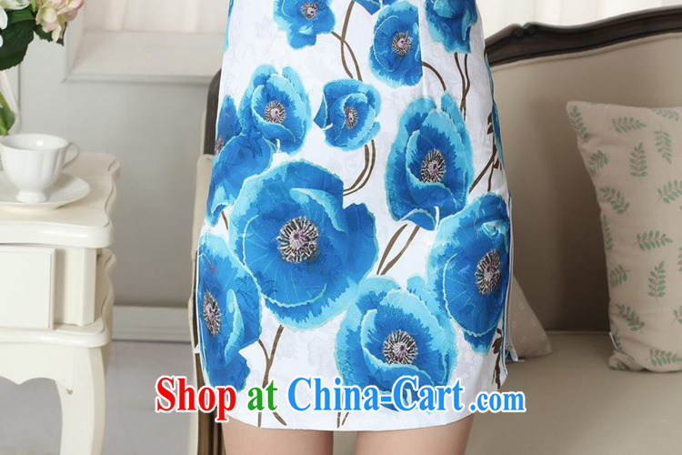 According to fuser new female Chinese improved cheongsam dress lady stylish jacquard cotton cultivating short Chinese qipao dress LGD/D #0292 figure 2 XL pictures, price, brand platters! Elections are good character, the national distribution, so why buy now enjoy more preferential! Health