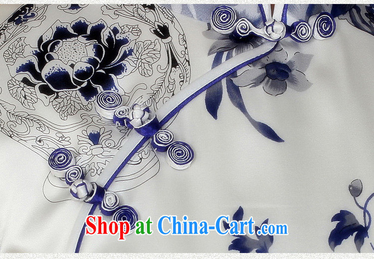 The cheer Windsor paulownia Yao new heavy Silk Cheongsam summer Stylish Girl cheongsam dress sauna silk short-sleeved Y S 5118 M pictures, price, brand platters! Elections are good character, the national distribution, so why buy now enjoy more preferential! Health