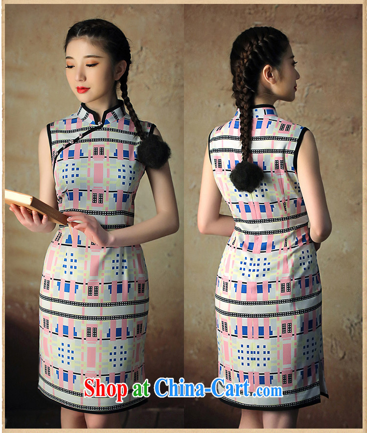 proverbial hero once and for all Hong Kong Pavilion new cheongsam dress and elegant 2015 summer cheongsam dress improved stylish beauty floral XL pictures, price, brand platters! Elections are good character, the national distribution, so why buy now enjoy more preferential! Health