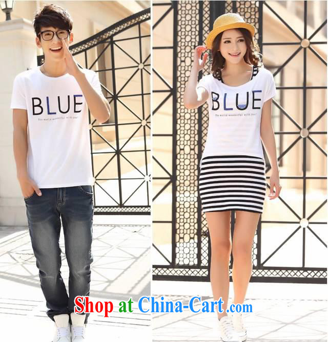Qin Qing Store months that new couples two garment Package white male XXL pictures, price, brand platters! Elections are good character, the national distribution, so why buy now enjoy more preferential! Health