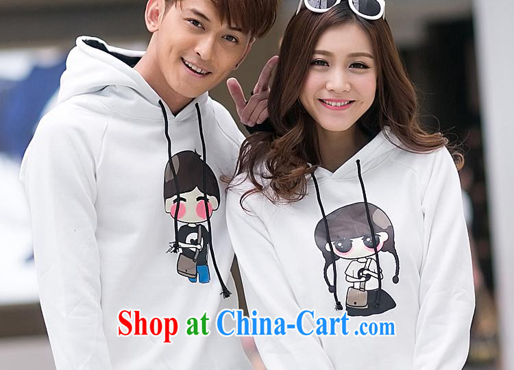 Qin Qing store for couples with autumn and the New Korean trend cartoon couples sweater men's women's coats white coat red sleeveless men XL pictures, price, brand platters! Elections are good character, the national distribution, so why buy now enjoy more preferential! Health