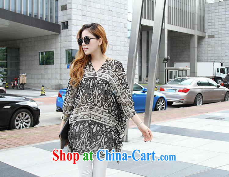 Qin Qing store real-time a pregnant women - New V collar styling suits the code snow woven T-shirt black large code XL pictures, price, brand platters! Elections are good character, the national distribution, so why buy now enjoy more preferential! Health