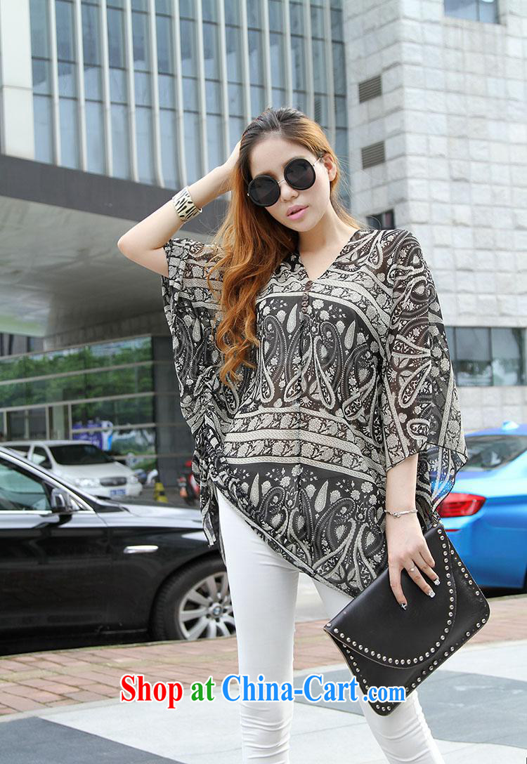 Qin Qing store real-time a pregnant women - New V collar styling suits the code snow woven T-shirt black large code XL pictures, price, brand platters! Elections are good character, the national distribution, so why buy now enjoy more preferential! Health
