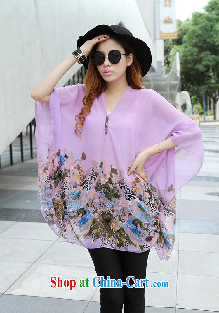 Qin Qing store real-time a pregnant women - New V collar styling suits the code snow woven shirts violet large code XL pictures, price, brand platters! Elections are good character, the national distribution, so why buy now enjoy more preferential! Health