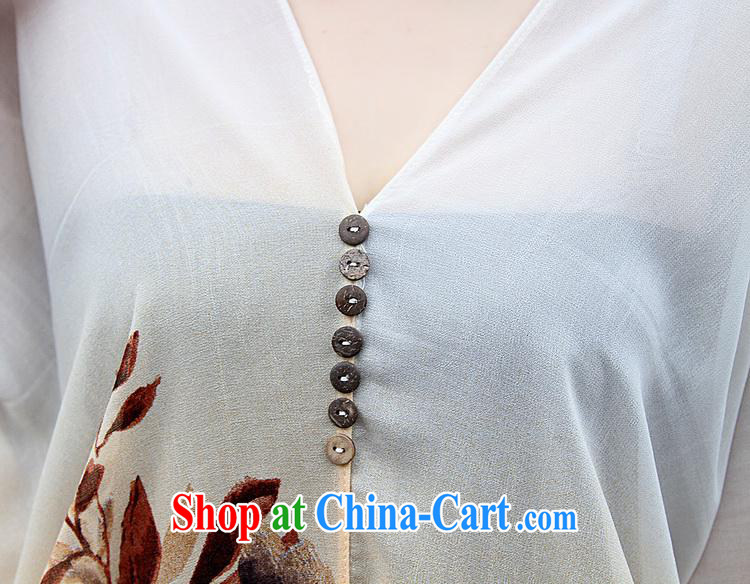 Qin Qing store real-time a pregnant women - New V collar styling suits the code snow woven T-shirt white large code XL pictures, price, brand platters! Elections are good character, the national distribution, so why buy now enjoy more preferential! Health