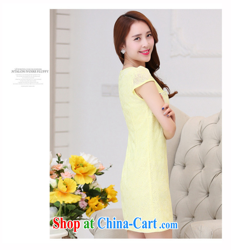 According to Tony BLAIR's 2015 summer new Chinese round-collar lace beauty dress girls pink XXL pictures, price, brand platters! Elections are good character, the national distribution, so why buy now enjoy more preferential! Health
