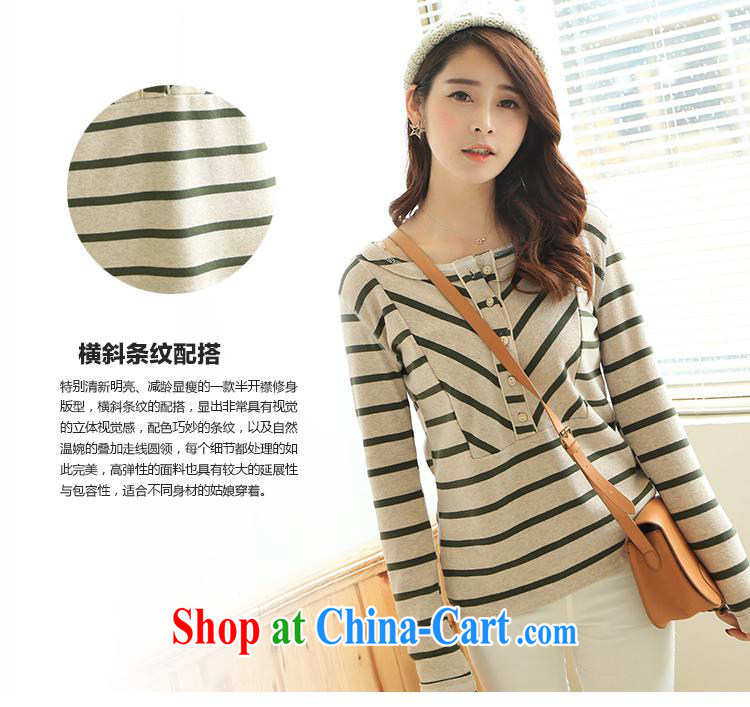 Deloitte Touche Tohmatsu store sunny month the fall with new color cotton striped long-sleeved shirt T red XL pictures, price, brand platters! Elections are good character, the national distribution, so why buy now enjoy more preferential! Health