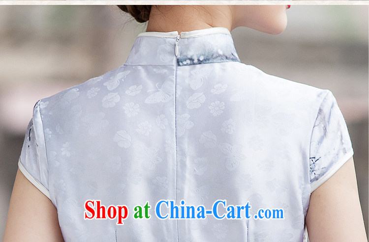 5 AND THE 2015 spring and summer new painting classic short-sleeve cheongsam dress retro fashion China wind everyday, qipao WGT 1107 water color XL pictures, price, brand platters! Elections are good character, the national distribution, so why buy now enjoy more preferential! Health