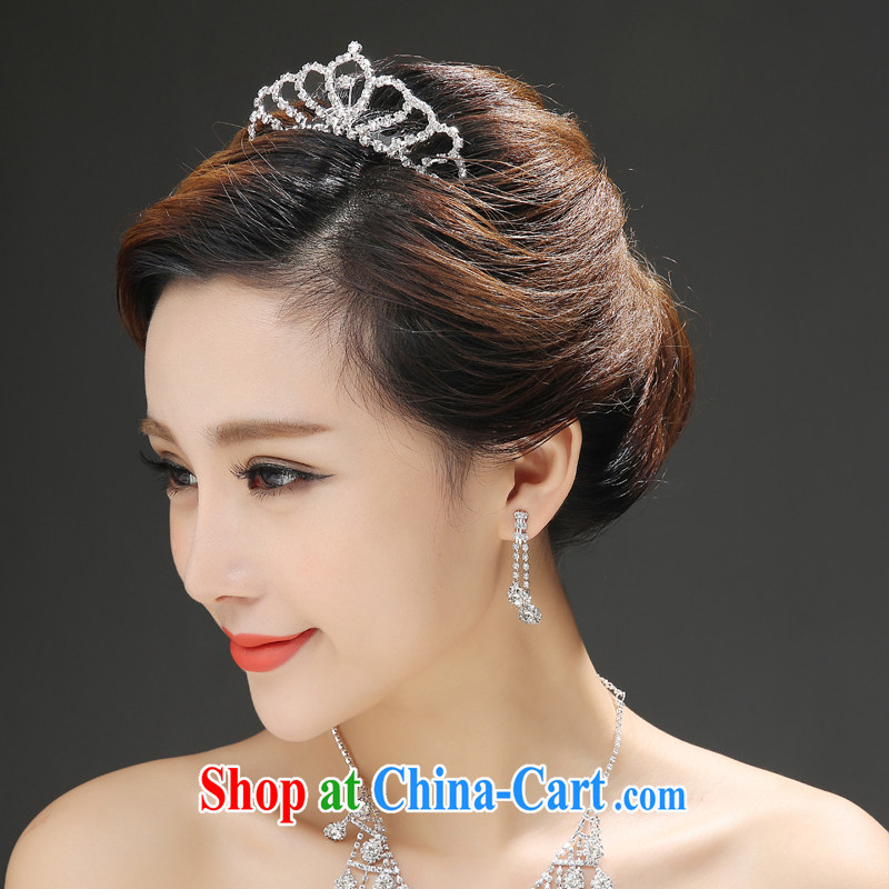 Bridal parquet drill Crown bridal headdress silver are code, the color is Windsor, shopping on the Internet