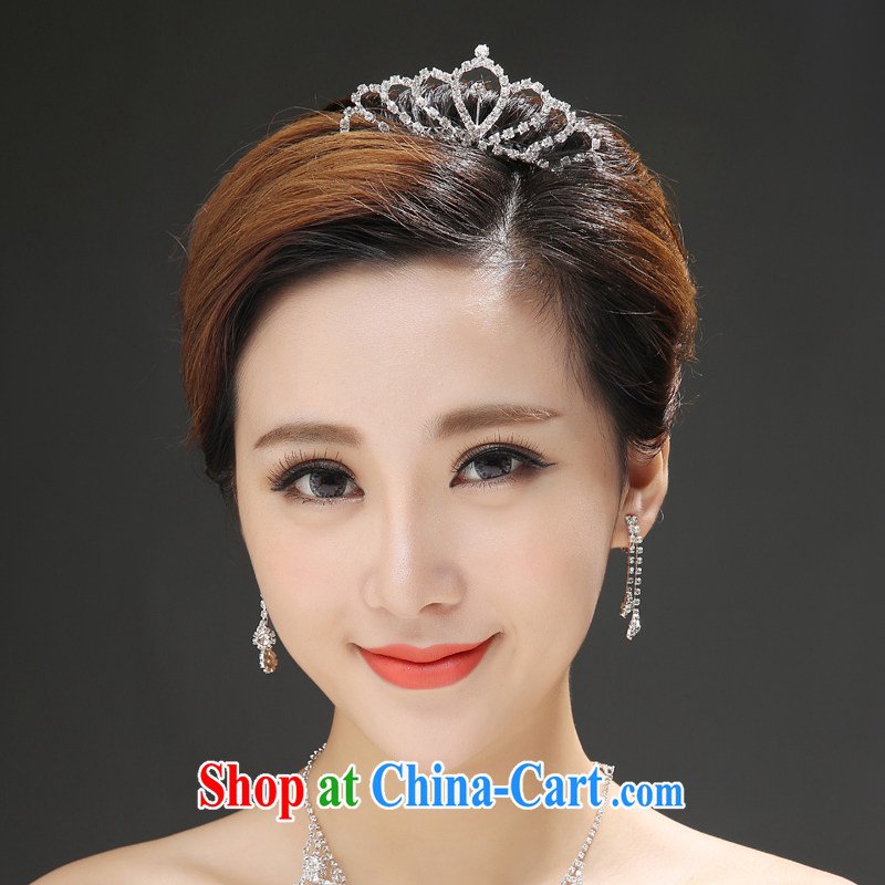 Bridal parquet drill Crown bridal headdress silver are code, the color is Windsor, shopping on the Internet