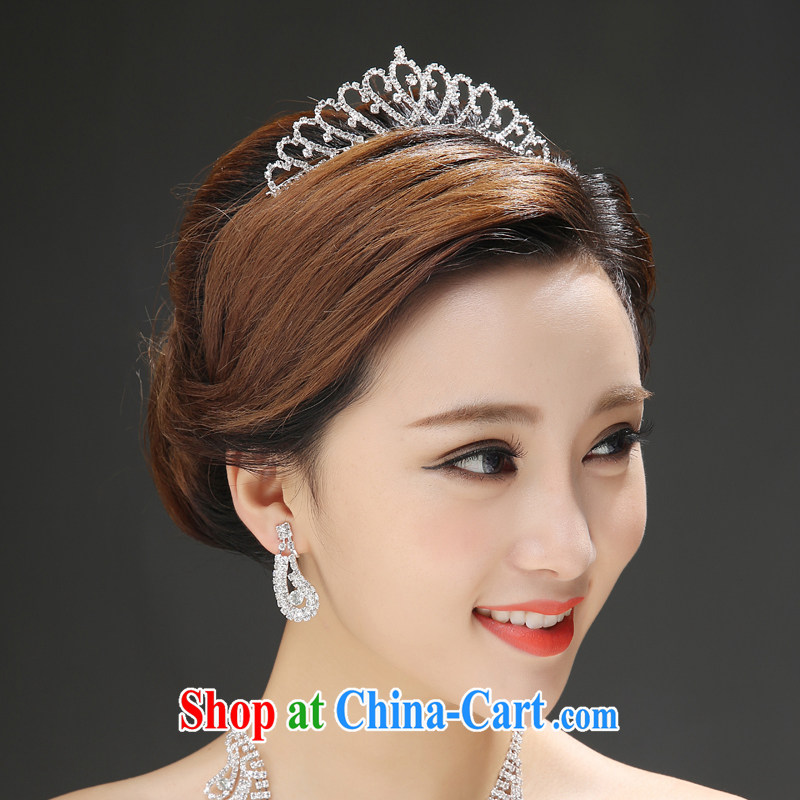 Bridal headdress Kit silver are code, the color is still Windsor, online shopping