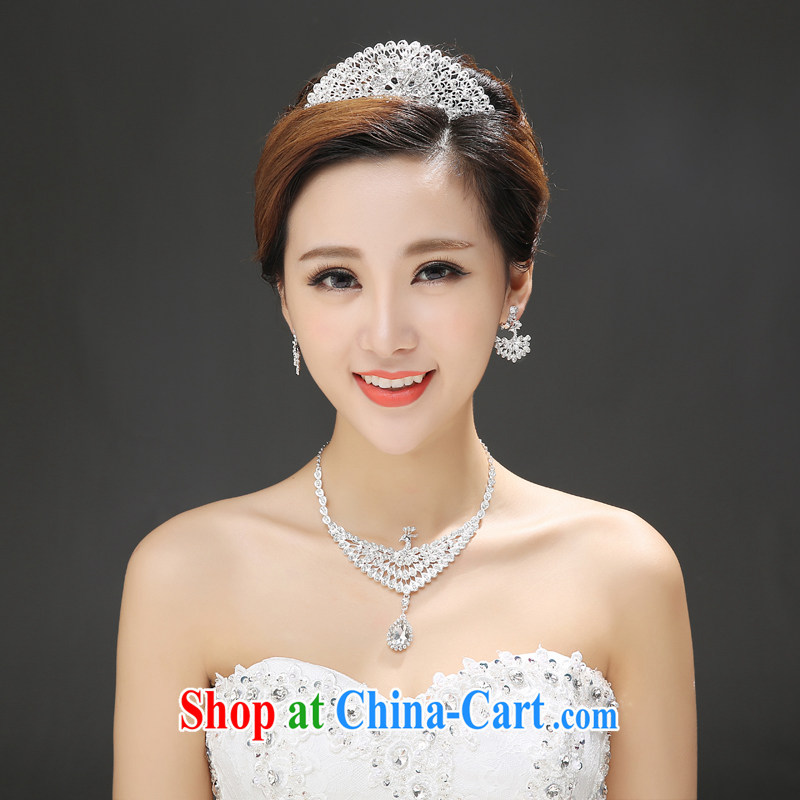 Bridal wedding accessories kit beautiful parquet drill silver are code