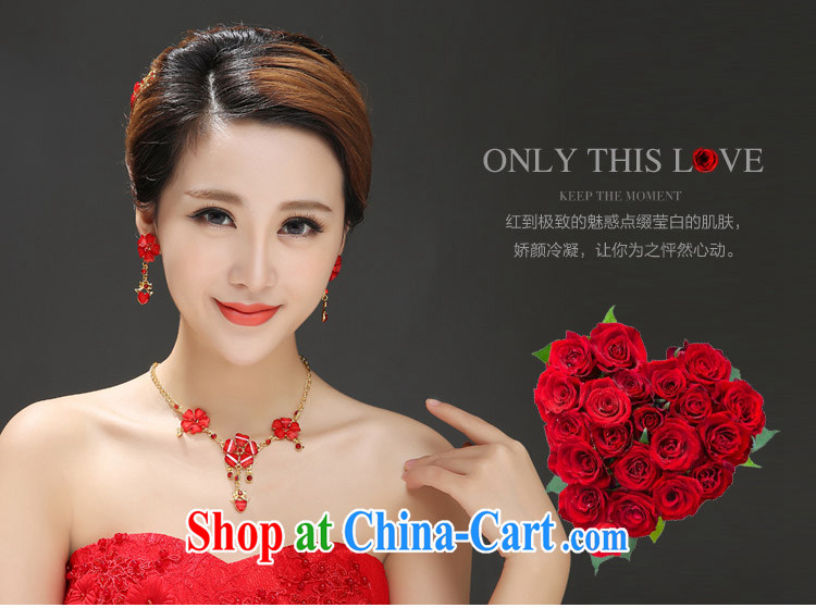 The color is still Windsor SPECIAL OFFERS NEW bridal suite link bridal necklace 3-Piece wedding accessories accessories are red, pictures, price, brand platters! Elections are good character, the national distribution, so why buy now enjoy more preferential! Health