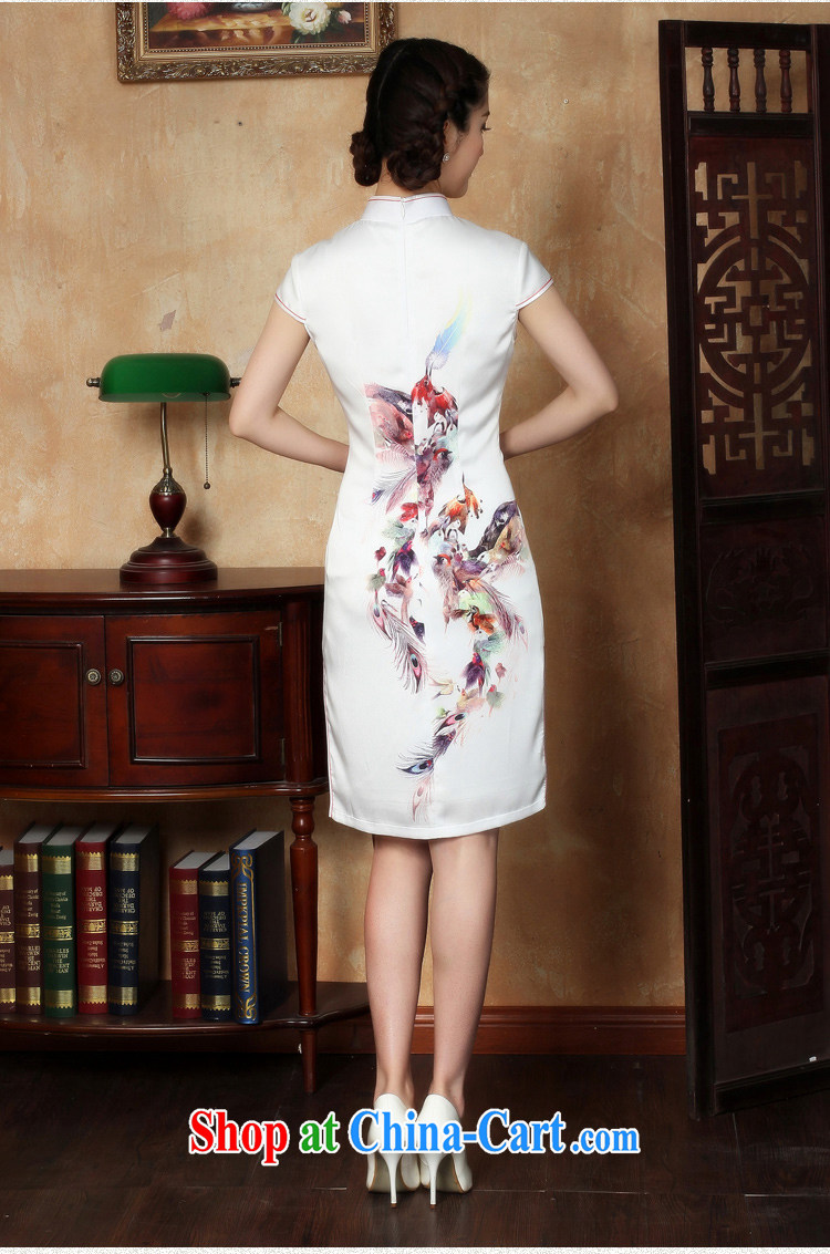 The Yee-sa Hong Kong's new daily improved cheongsam spring and summer with the long cheongsam dress female Silk Cheongsam dress Y C 5129 2 XL pictures, price, brand platters! Elections are good character, the national distribution, so why buy now enjoy more preferential! Health
