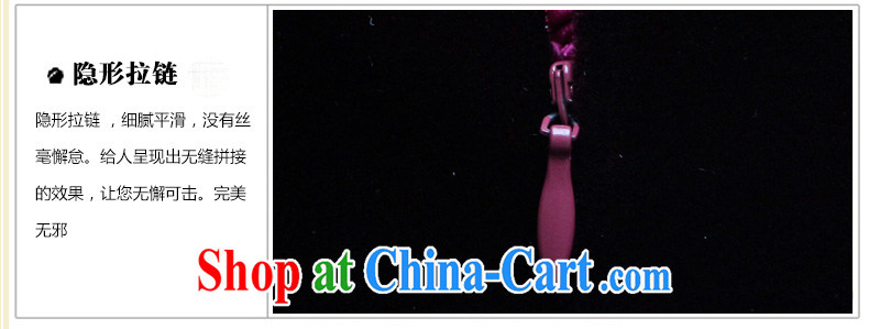 Princess spring and summer new sauna Silk Velvet hot, long-sleeved 7 cuffs, long dresses, women wine red 8XL pictures, price, brand platters! Elections are good character, the national distribution, so why buy now enjoy more preferential! Health