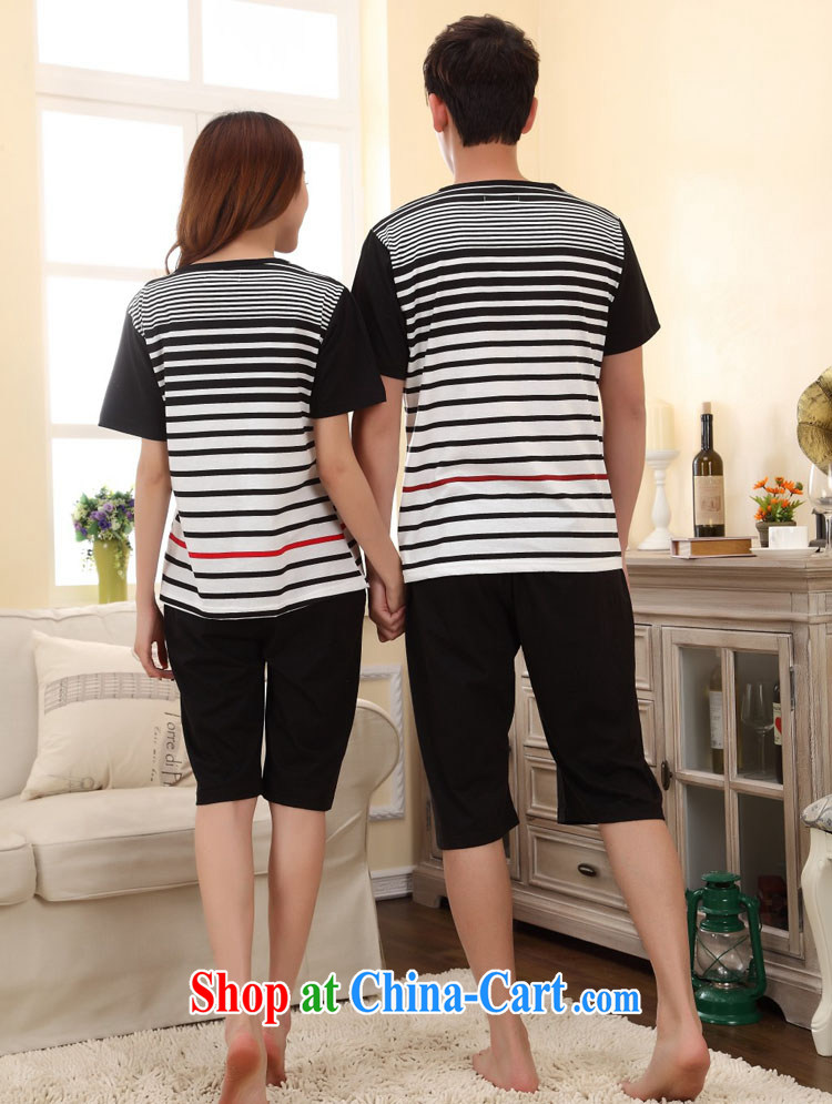 Badminton World new cotton short sleeve with black and white Panda couples replace pajamas clothes FA R 1013 6620 black XL pictures, price, brand platters! Elections are good character, the national distribution, so why buy now enjoy more preferential! Health