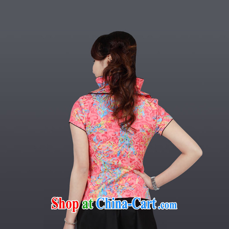 And, in accordance with modern improved package summer Chinese Antique large numbers daily female Chinese LYE 2817 red short-sleeved T-shirt + skirt XXL, in accordance with (leyier), and, on-line shopping