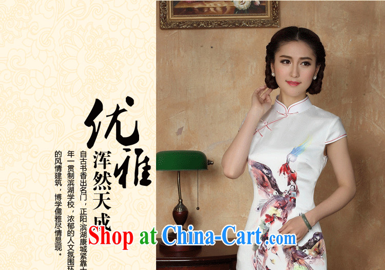 spend the summer new cheongsam dress Phoenix emulation, Chinese improved, for everyday elegant short cheongsam dress figure-color 2 XL pictures, price, brand platters! Elections are good character, the national distribution, so why buy now enjoy more preferential! Health