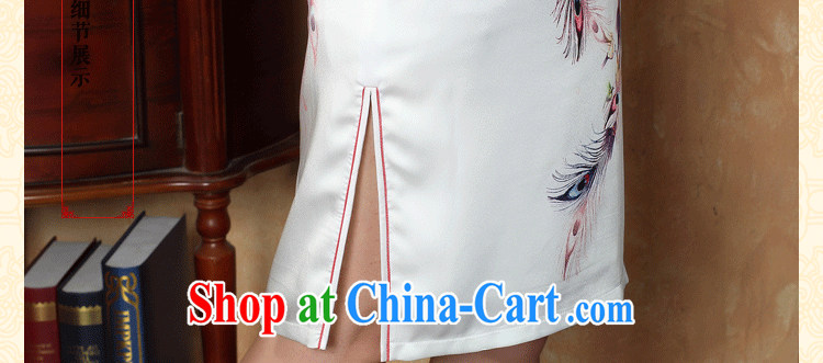 spend the summer new cheongsam dress Phoenix emulation, Chinese improved, for everyday elegant short cheongsam dress figure-color 2 XL pictures, price, brand platters! Elections are good character, the national distribution, so why buy now enjoy more preferential! Health