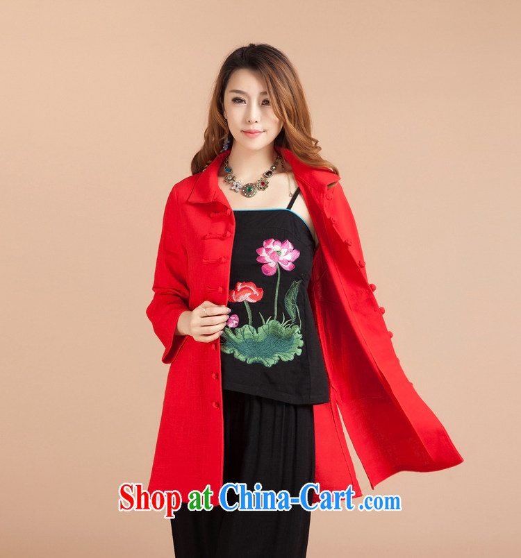 Brown jeep (BROWNGE) new stylish Ethnic Wind blouses literary and artistic Chinese style and elegant Chinese retro-tie, collared T-shirt rose red L pictures, price, brand platters! Elections are good character, the national distribution, so why buy now enjoy more preferential! Health