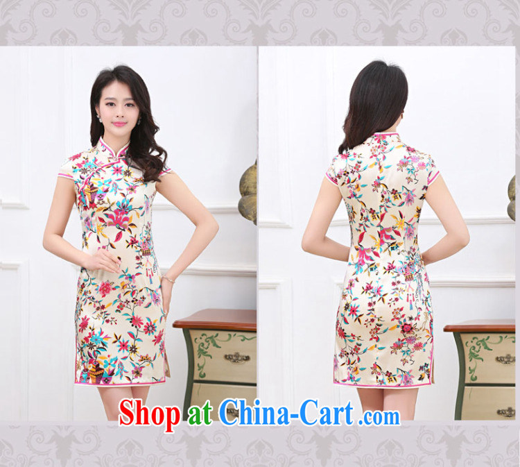 In the summer 2015 new Stylish retro beauty dresses ladies high load stamp mulberry Silk is silk-yi skirt the code package mail 1035 7 colorful flowers XXL pictures, price, brand platters! Elections are good character, the national distribution, so why buy now enjoy more preferential! Health