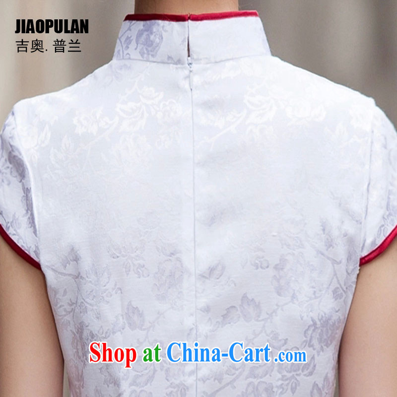 Mr. Kaplan 2015 spring and summer new, Ms. little Chinese Antique improved stylish short, cultivating etiquette daily outfit PL 1124 pink L, Mr. Kaplan (JIAOPULAN), shopping on the Internet