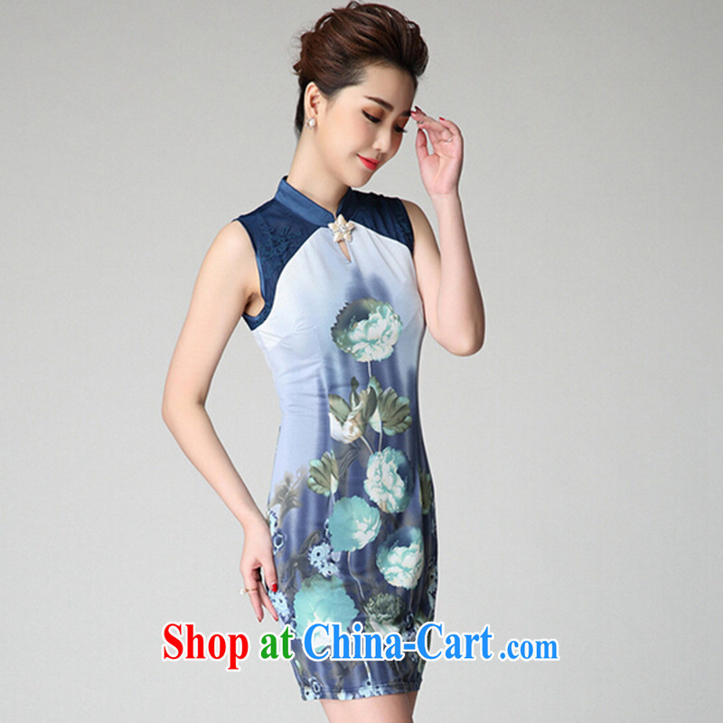 Energy, Philip Li outfit summer 2015 new lace stitching and elegant antique beauty is the woman with her dress the color L, energy, Philip Li (mode file), and, on-line shopping
