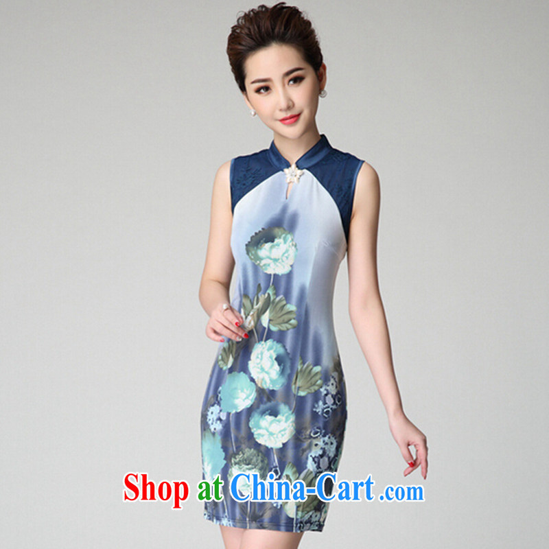 Energy, Philip Li outfit summer 2015 new lace stitching and elegant antique beauty is the woman with her dress the color L, energy, Philip Li (mode file), and, on-line shopping