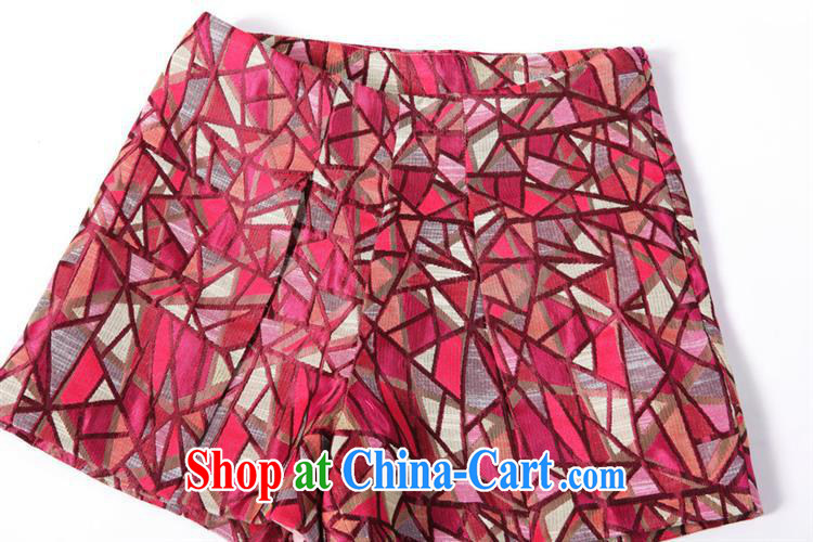 Deloitte Touche Tohmatsu store fine European site autumn female new European and American two-piece shorts fall with new L 9119 red (and blue with flower) XL pictures, price, brand platters! Elections are good character, the national distribution, so why buy now enjoy more preferential! Health