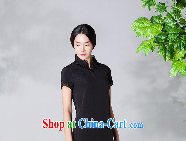 Diane Ying 2015 spring and summer women's clothing new products for beauty, short-sleeved, for 100 100 sauna Silk Dresses PAE 1164 black S pictures, price, brand platters! Elections are good character, the national distribution, so why buy now enjoy more preferential! Health