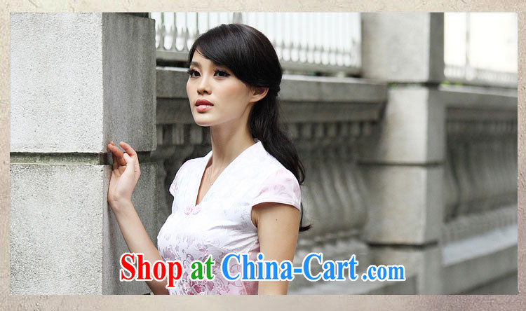 of the wind skirt with 2015 new retro daily outfit skirt spring lace improved stylish pink XL pictures, price, brand platters! Elections are good character, the national distribution, so why buy now enjoy more preferential! Health