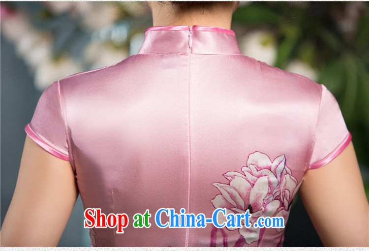 The Yee-SA / Toner 2015 new sauna Silk Cheongsam summer daily improved stylish lb Silk Cheongsam dress female SZ S 2223 M pictures, price, brand platters! Elections are good character, the national distribution, so why buy now enjoy more preferential! Health