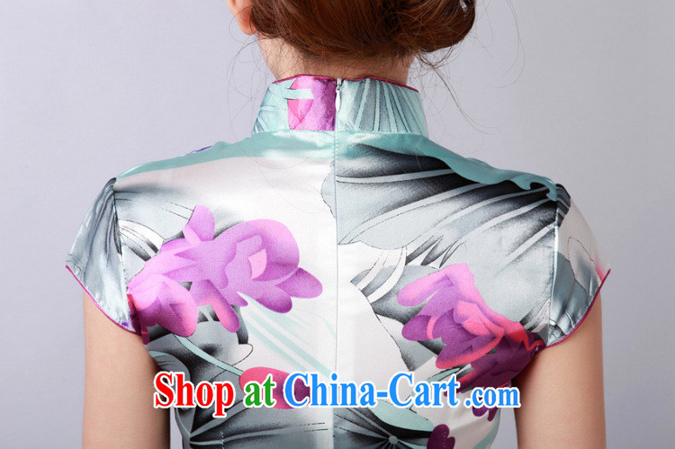 spend the summer outfit with new female Chinese Chinese qipao improved, stamp duty for mini-short dresses such as the color 2 XL pictures, price, brand platters! Elections are good character, the national distribution, so why buy now enjoy more preferential! Health