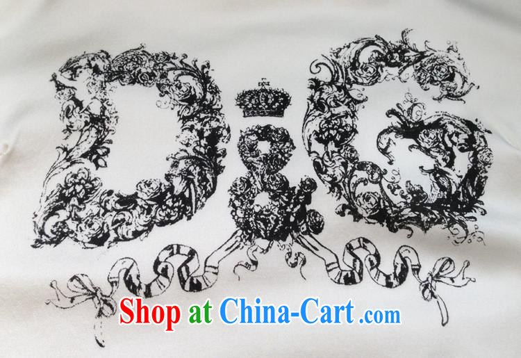 The European site female kaki Su-Ching-ching and stylish 100 ground English letters Satin stamp round-collar short-sleeve shirt T black L pictures, price, brand platters! Elections are good character, the national distribution, so why buy now enjoy more preferential! Health