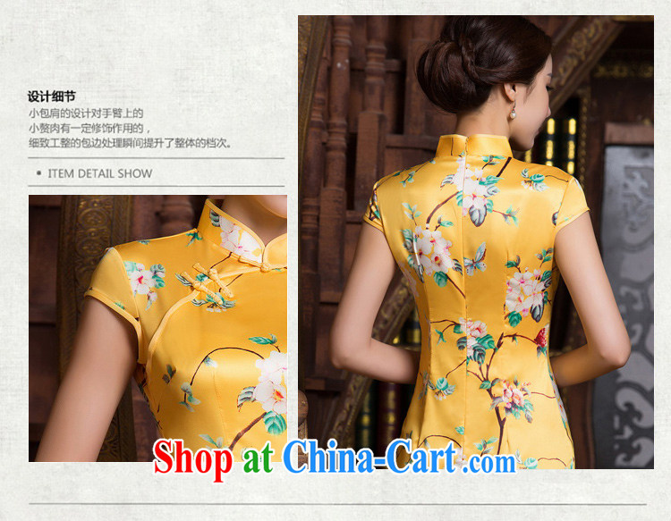 The cross-sectoral, Elizabeth dull new cheongsam improved summer retro Beauty Fashion cheongsam dress ZA M 067 pictures, price, brand platters! Elections are good character, the national distribution, so why buy now enjoy more preferential! Health