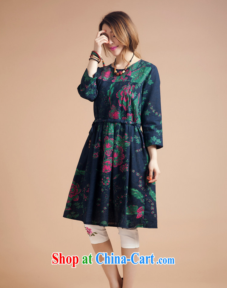 Brown jeep (BROWNGEPU) New Style retro arts and cultural ethnic Chinese wind round-collar dresses girls skirts red and coffee color code pictures, price, brand platters! Elections are good character, the national distribution, so why buy now enjoy more preferential! Health