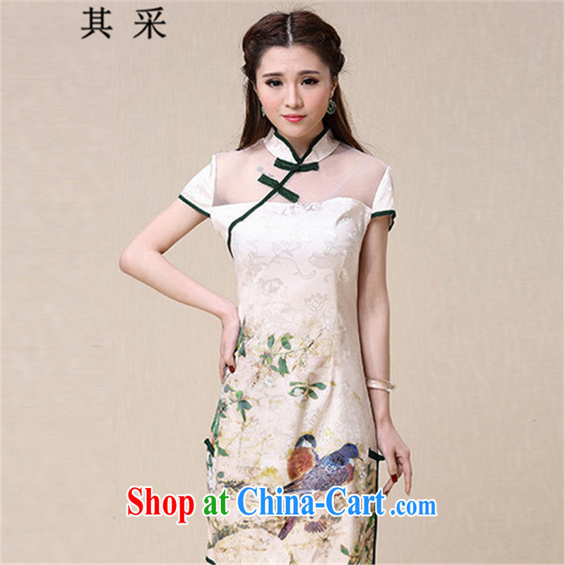 Its the 2015 spring and summer New China wind National wind cultivating high-end optimization dresses, dresses the color XXL, their units, and, on-line shopping